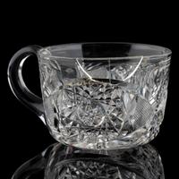 A Brilliant Period Cut Glass Punch Bowl and Pedestal, Possibly by Blackmere