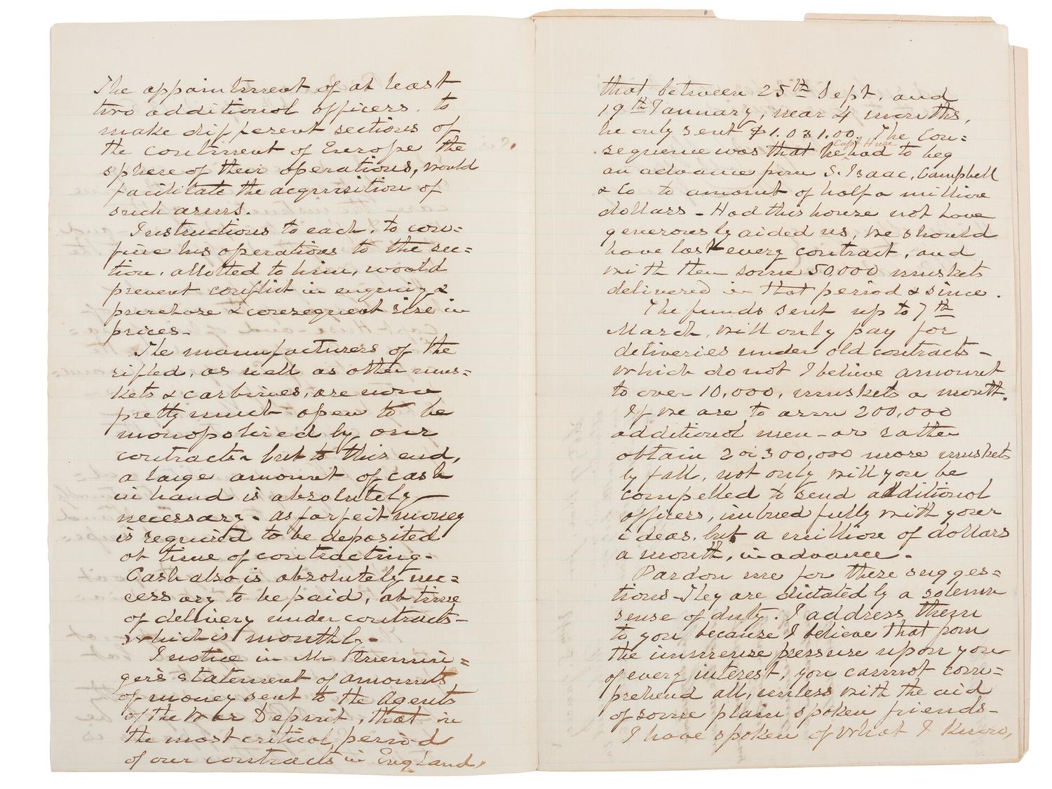 [CIVIL WAR]. YANCEY, William Lowndes (1814-1863). Leader of the Southern "Fire-Eaters." Autograph letter signed ("W.L. Yancey"), to Confederate President Jefferson Davis. Richmond, [VA], 6 April 1862. ENDORSED AND INITIALED BY DAVIS.
