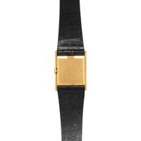 ROLEX, 18K YELLOW GOLD 'CELLINI' BLUE DIAL WATCH