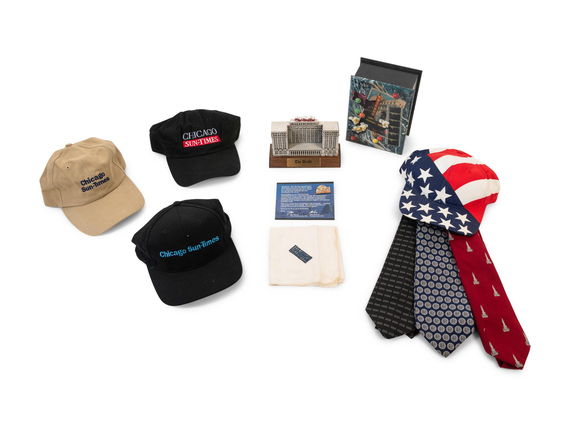 (History) A collection of 4 Chicago-centric items, comprising: