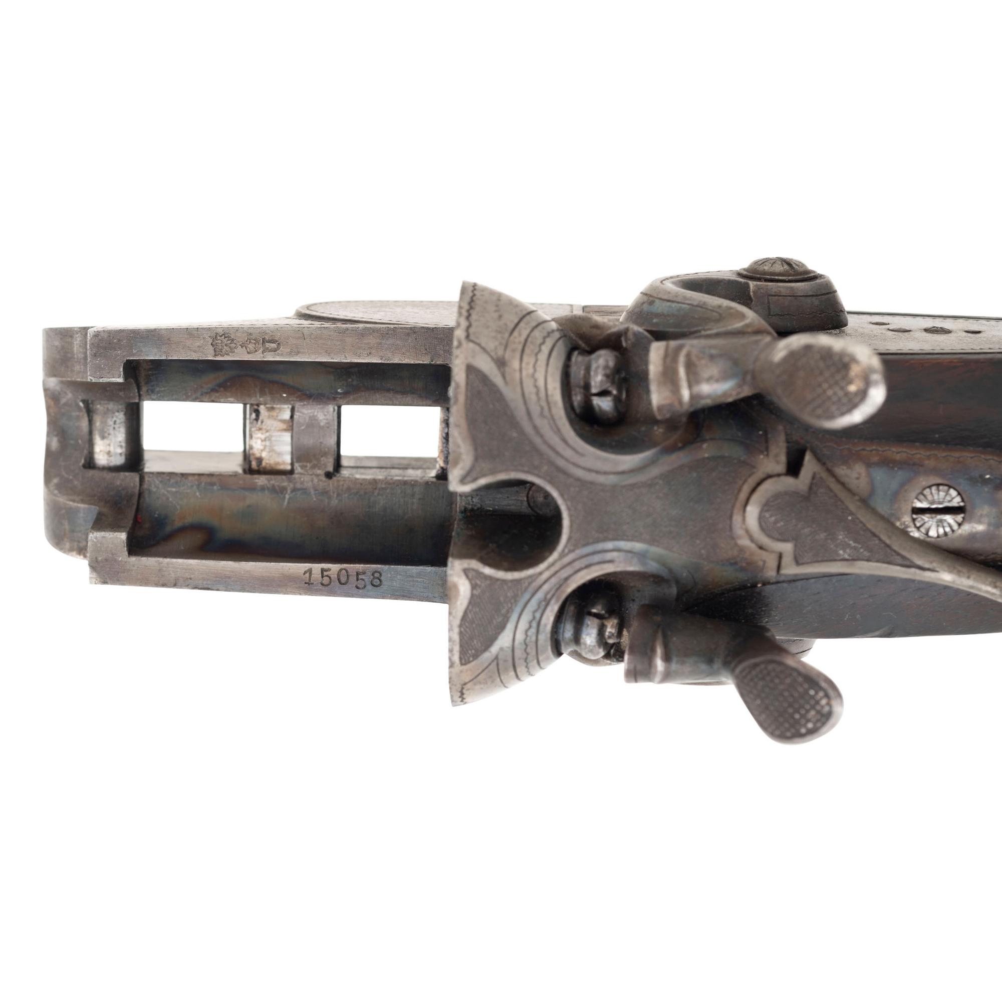 **Drilling Rifle Marked Leopold Saemann of Gorlitz