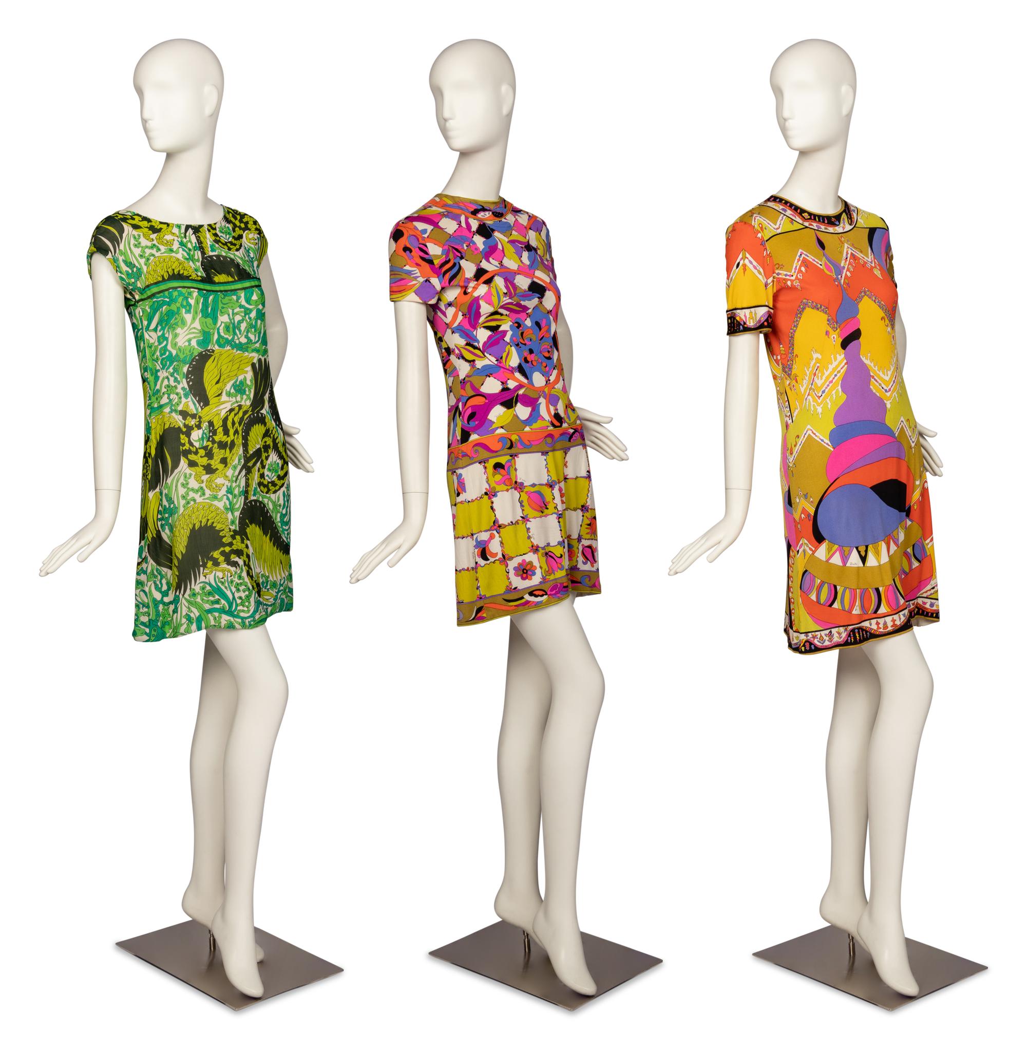 Three Emilio Pucci Dresses, 1960s