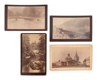 [NATIVE AMERICANS]. A group of 16 photographs of Alaska, incl. landscapes and landmarks, many by F. Jay HAYNES and Edward de GROFFS.