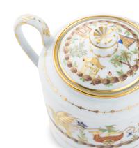 A Le Tallec Cirque Chinois Porcelain Dinner Service