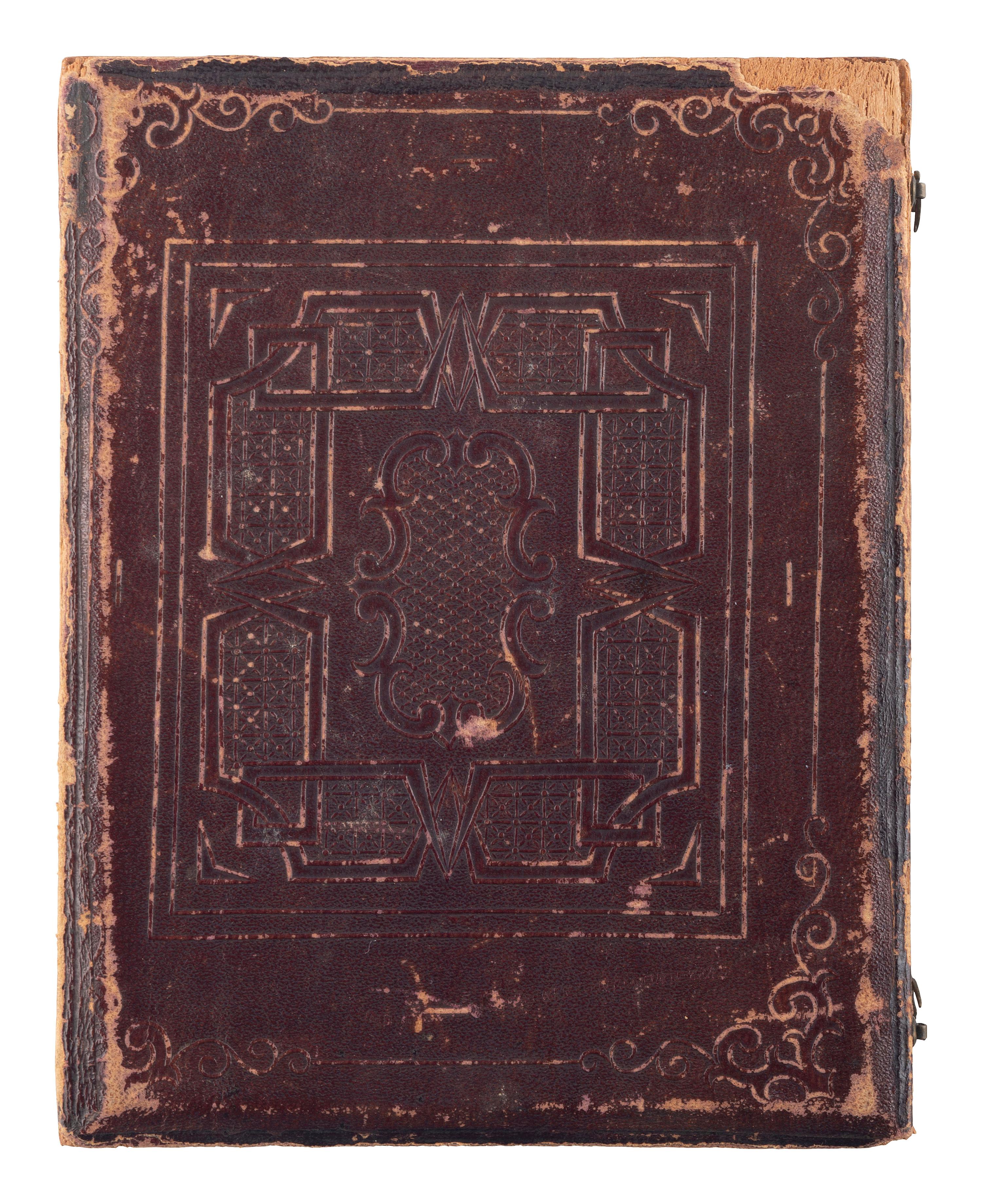 [EARLY PHOTOGRAPHY]. A group of 3 half plate daguerreotypes of large groups, incl. identified family of 5 from Maine.
