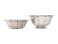 Two American Silver Bowls