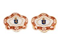 Two Chamberlain's Worcester Serving Dishes
