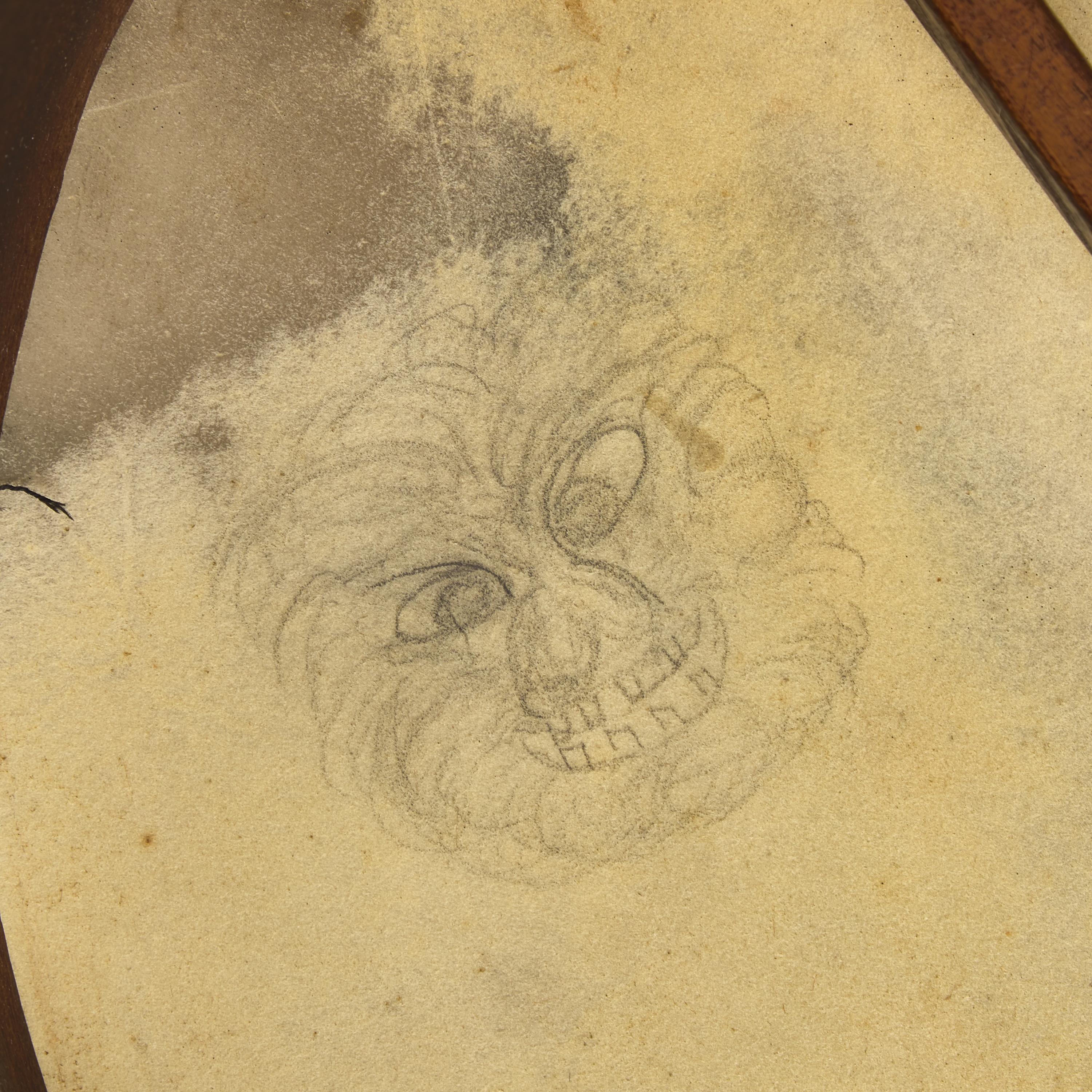 An American Primitive Mother of Pearl and Tin-Type Inset Banjo