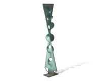 Vertical Fountain Panel (helical apertures)