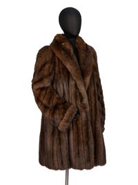 A Russian Sable Fur Coat