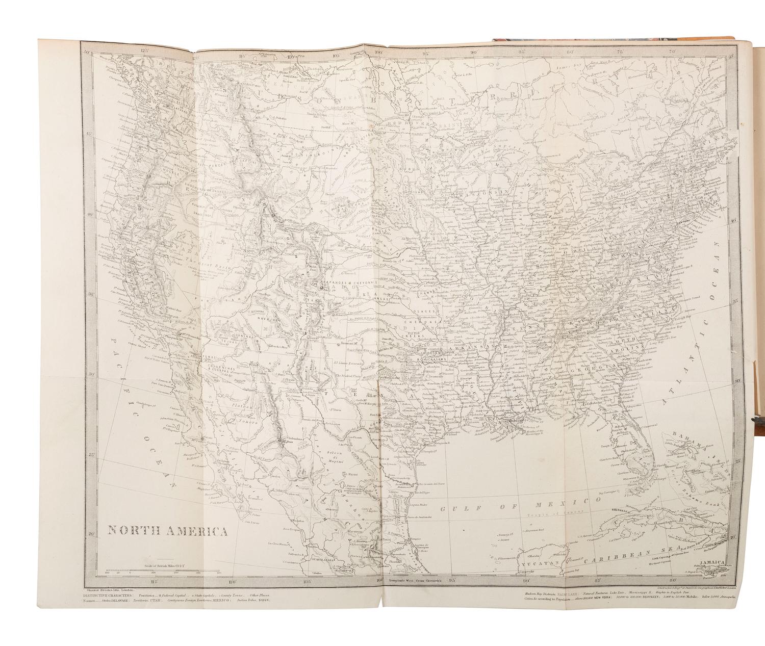 America in Literature & the Arts TROLLOPE, Anthony (1815-1892). North America. London: Chapman and Hall, 1862.