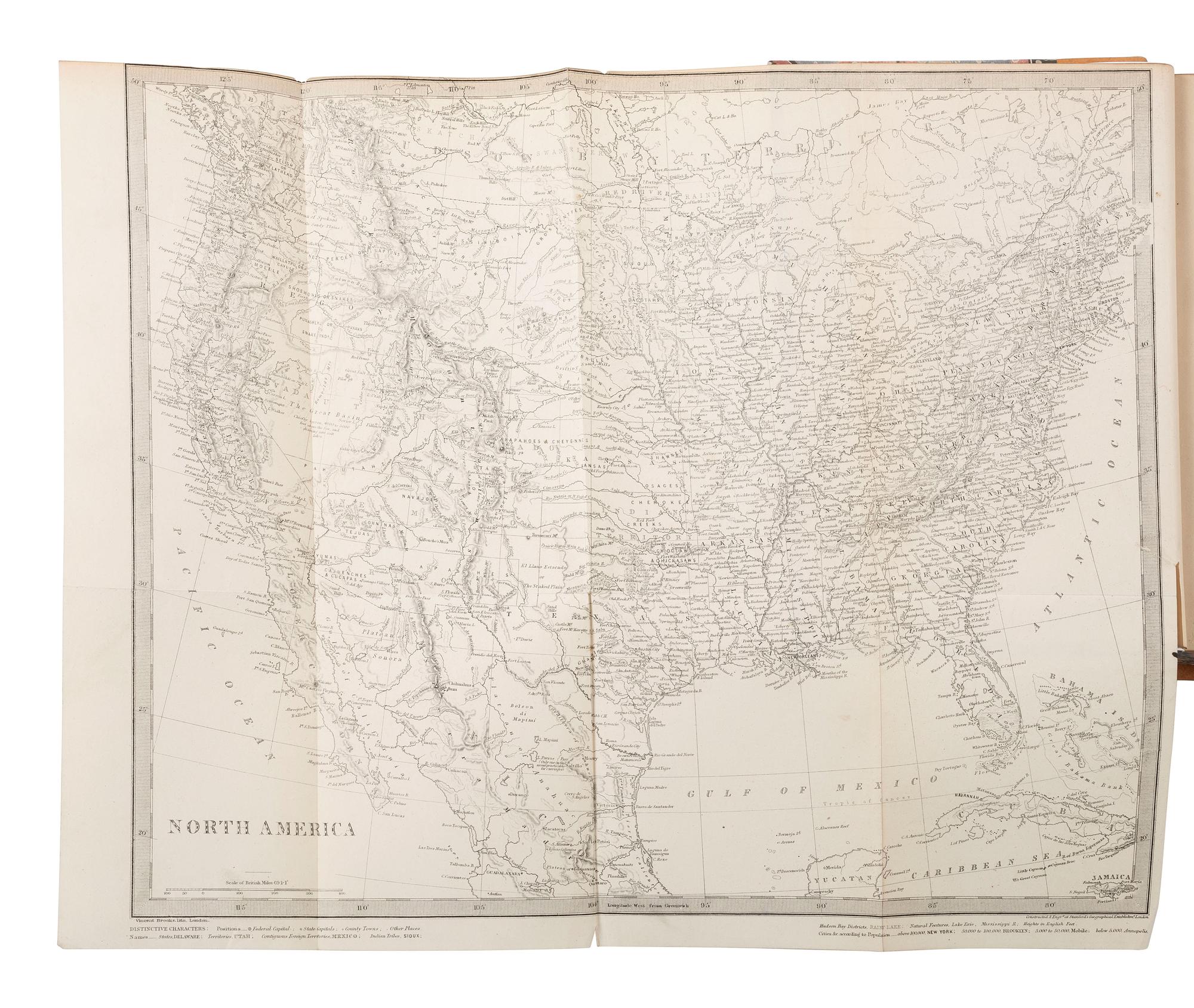 America in Literature & the Arts TROLLOPE, Anthony (1815-1892). North America. London: Chapman and Hall, 1862.