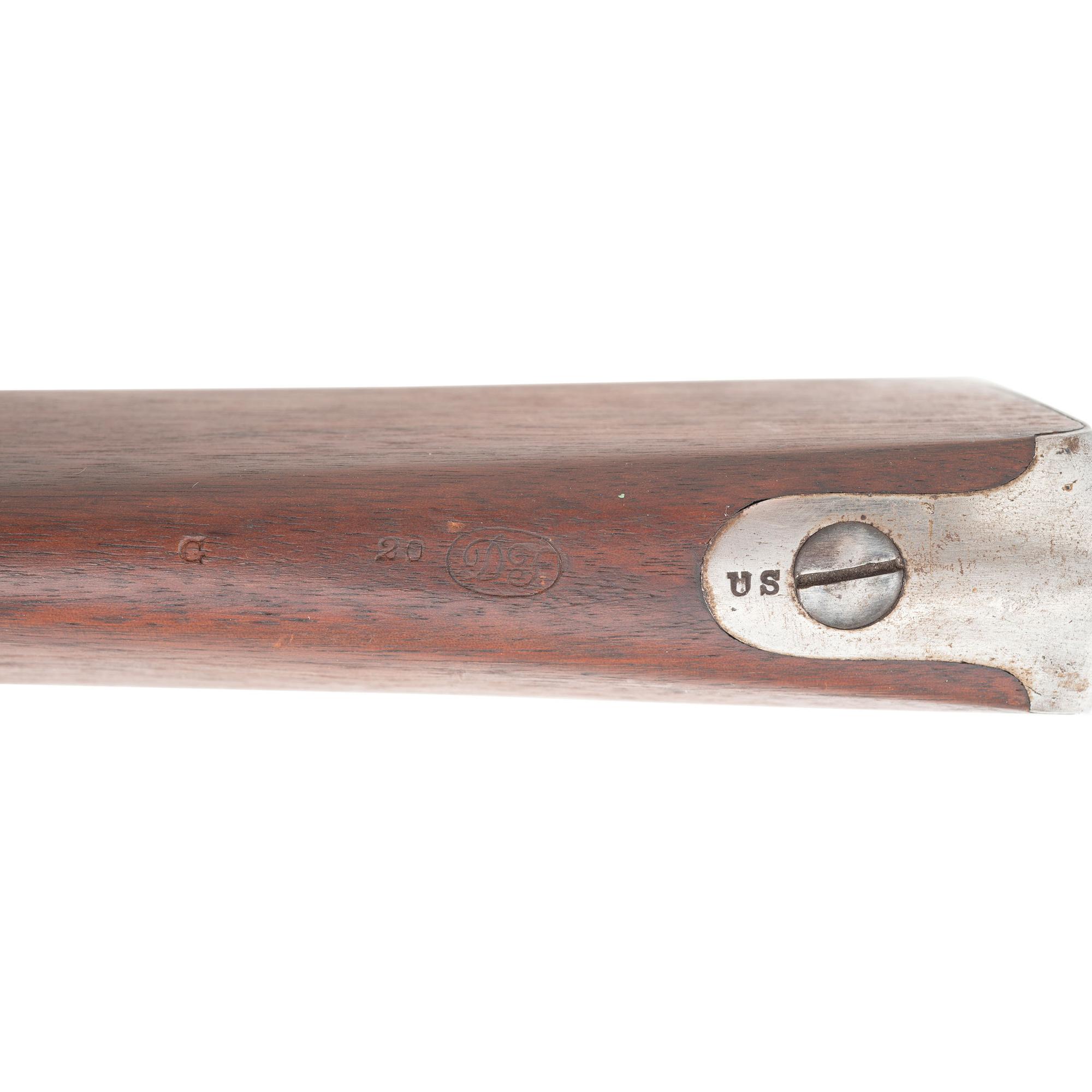 Fine Arsenal Converted US Model 1828 (1816 Type III) Musket by Pomeroy