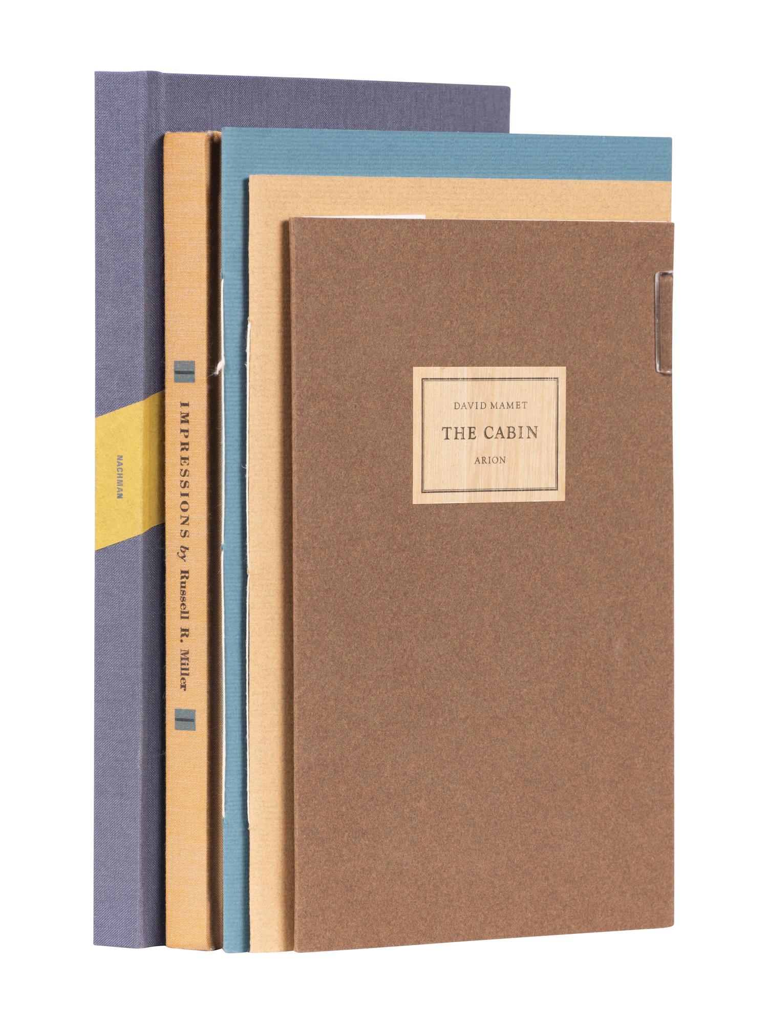 [ARION PRESS] A group of 5 works from the Arion Press, comprising: