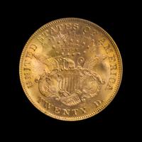 A United States 1867 Liberty Head $20 Gold Coin