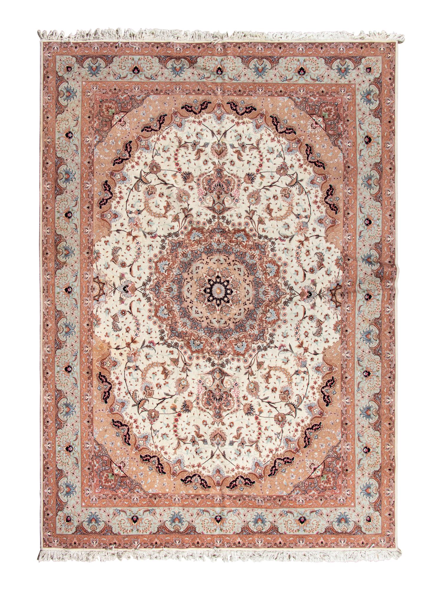 A Tabriz Wool Rug