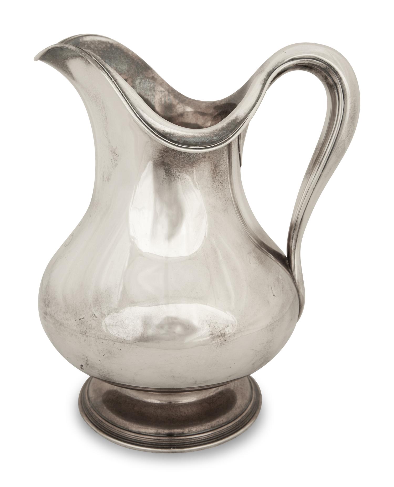 A Tiffany and Co. Silver Water Pitcher