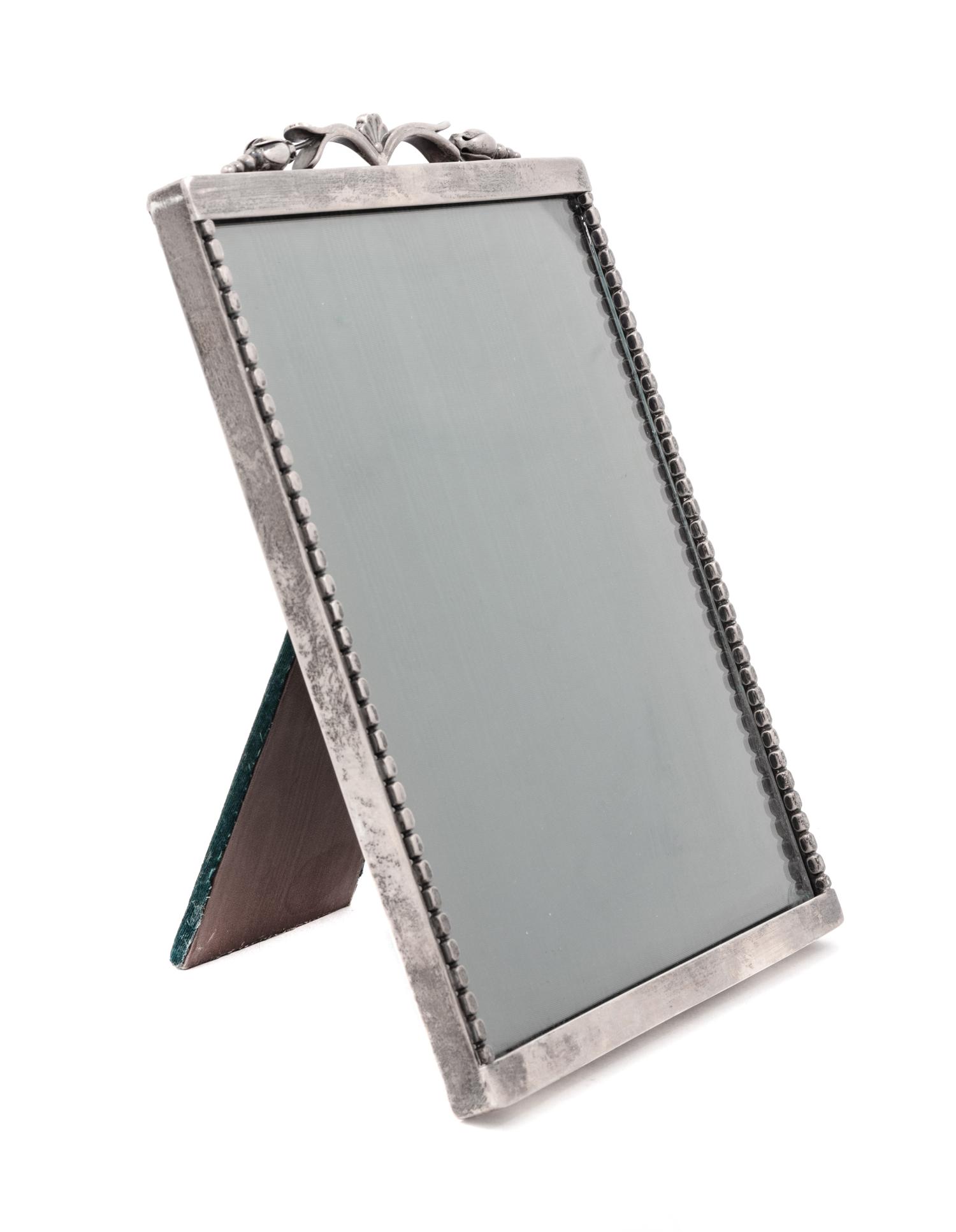 An Alphonse LaPaglia Silver Picture Frame