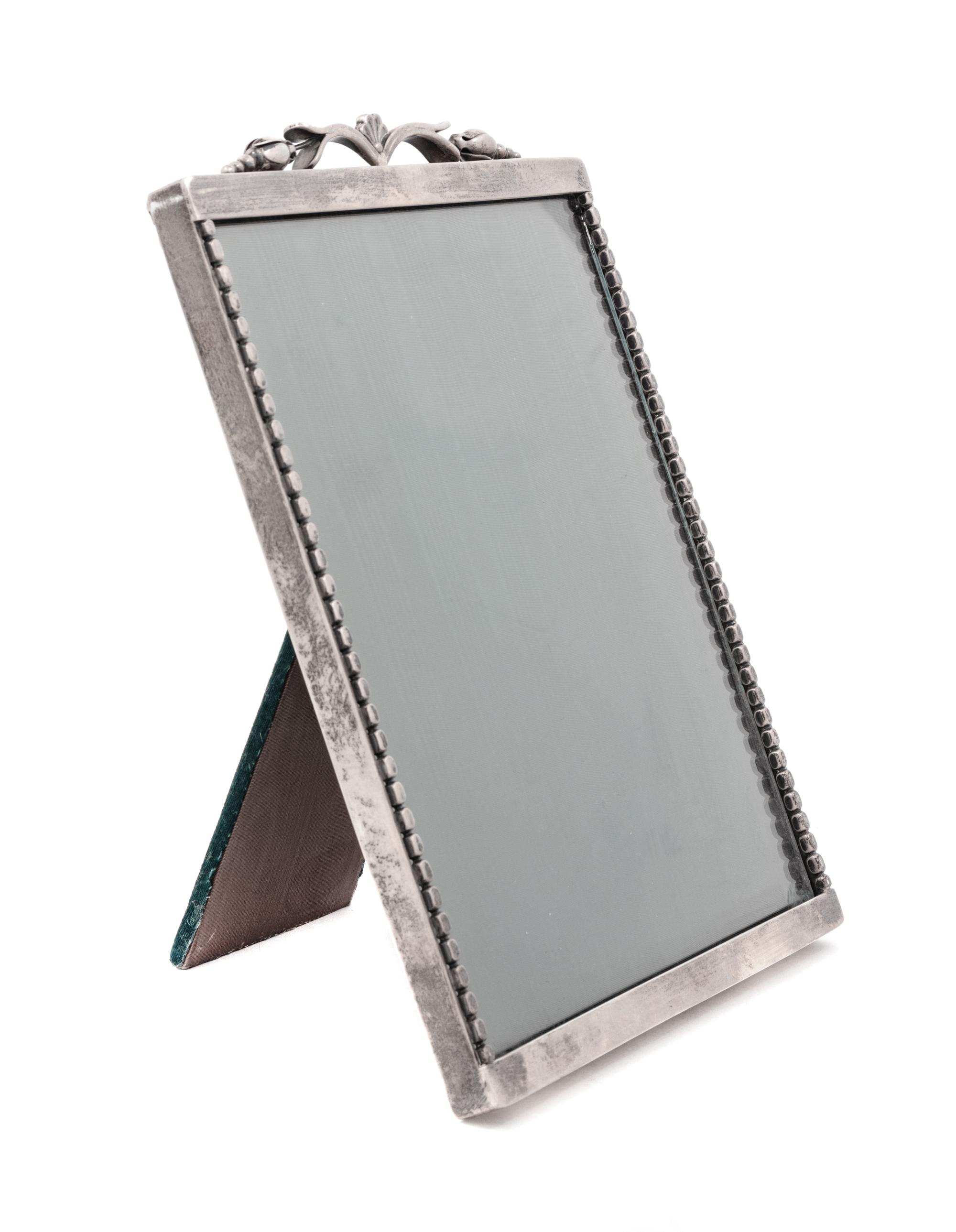 An Alphonse LaPaglia Silver Picture Frame