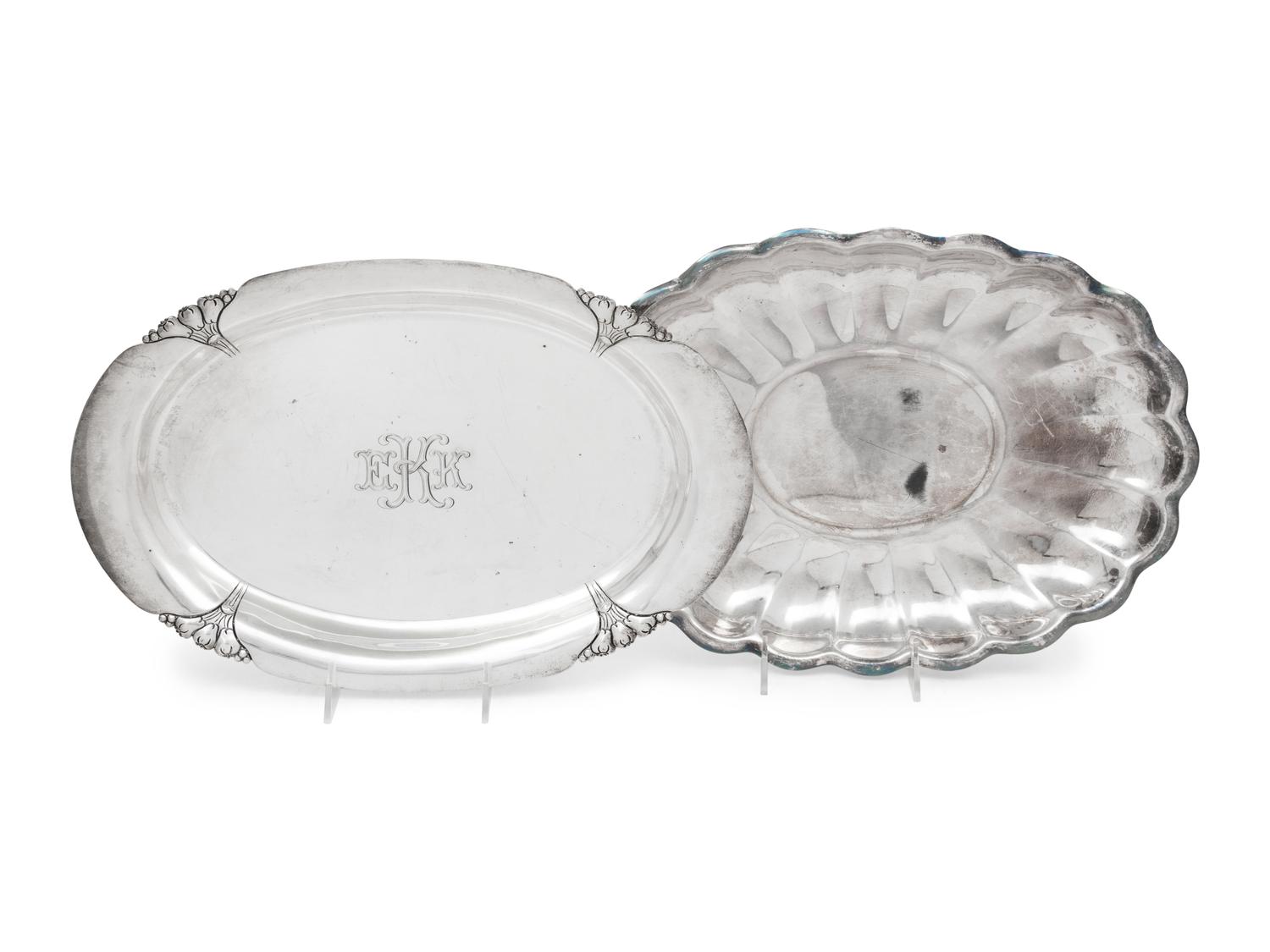 An American Arts and Crafts Silver Serving Dish