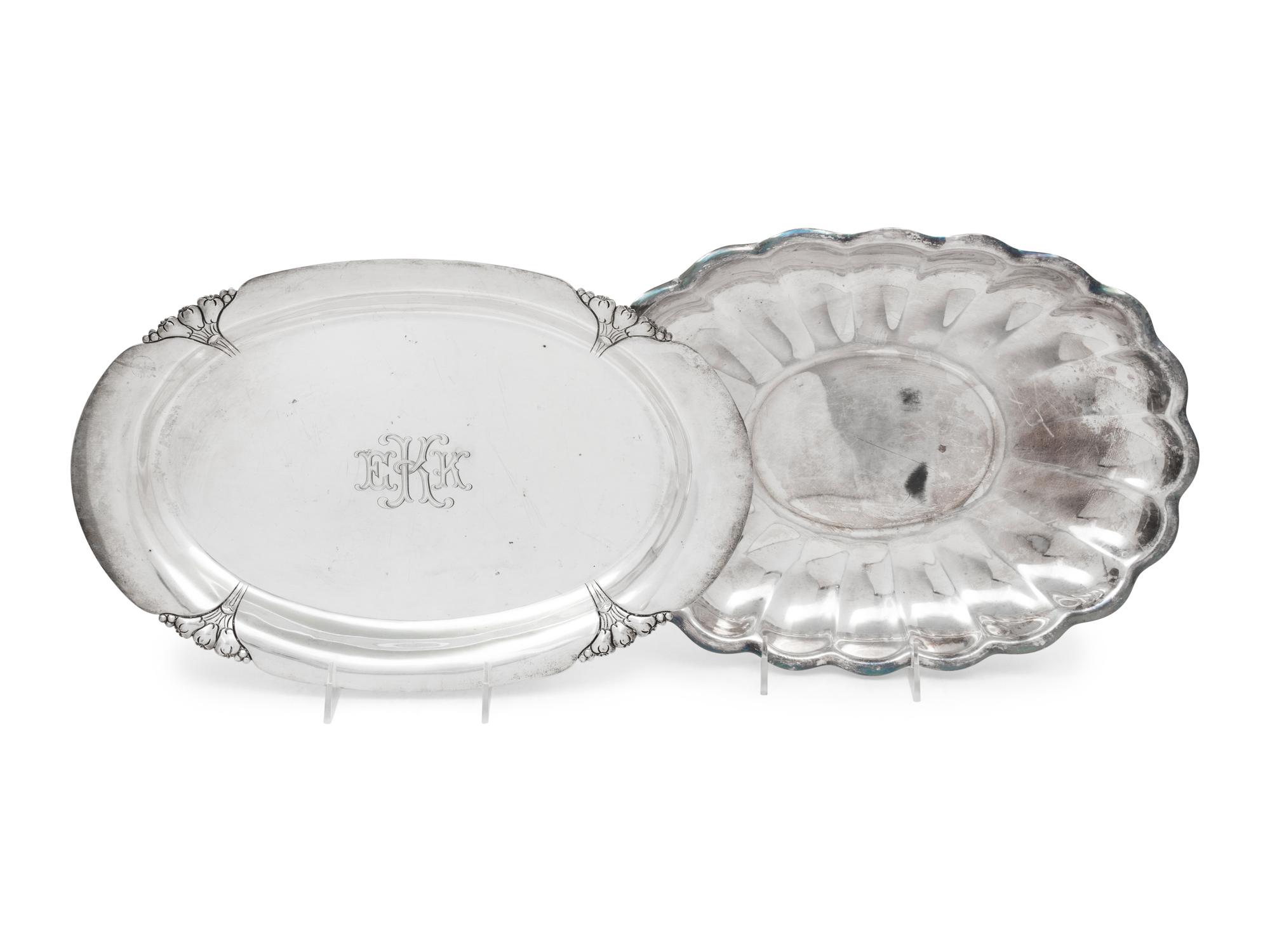 An American Arts and Crafts Silver Serving Dish