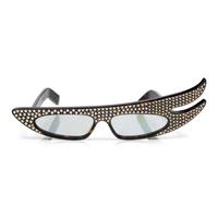 GUCCI, 'HOLLYWOOD FOREVER' RHINESTONED CAT EYE SUNGLASSES