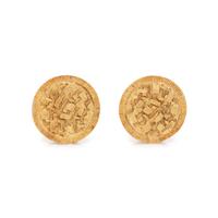 A PAIR OF YELLOW GOLD CUFFLINKS