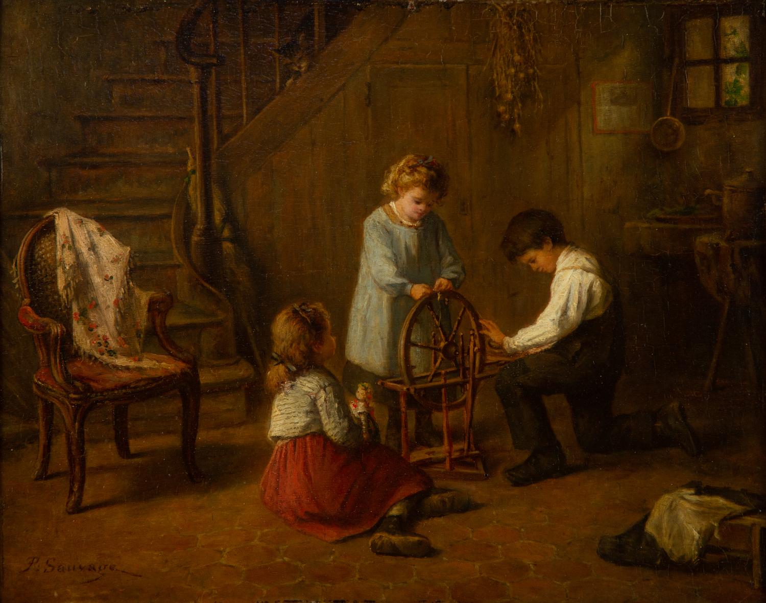 Philippe François Sauvage (French, 19th Century)