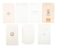 [CIVIL WAR]. A group of 7 CDVs of Union officers and personalities of the period, comprising:
