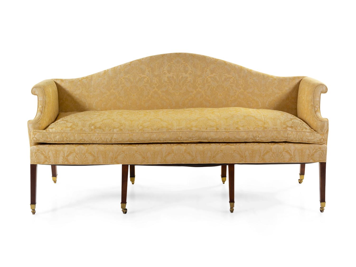 A George III Mahogany Sofa