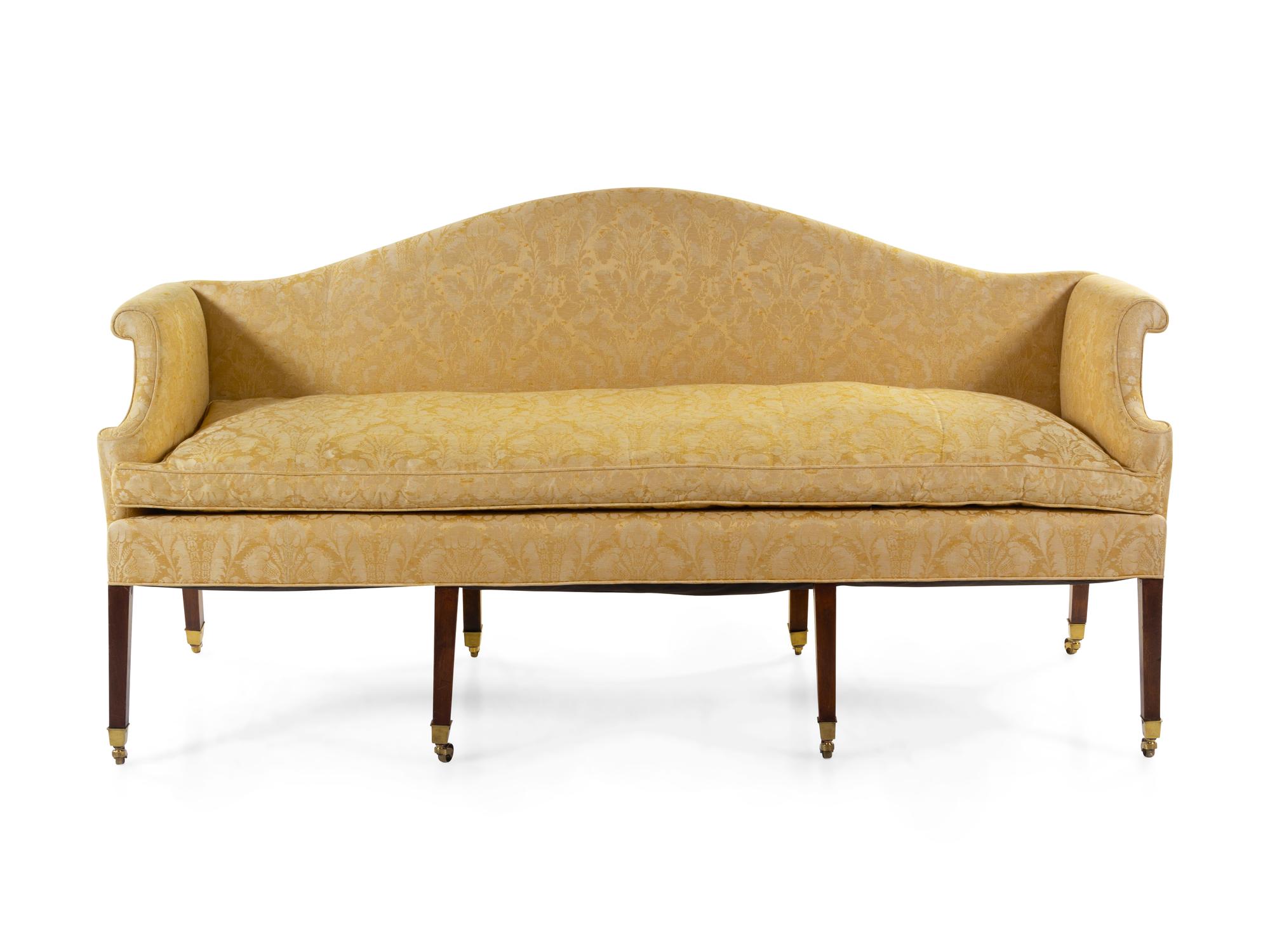 A George III Mahogany Sofa