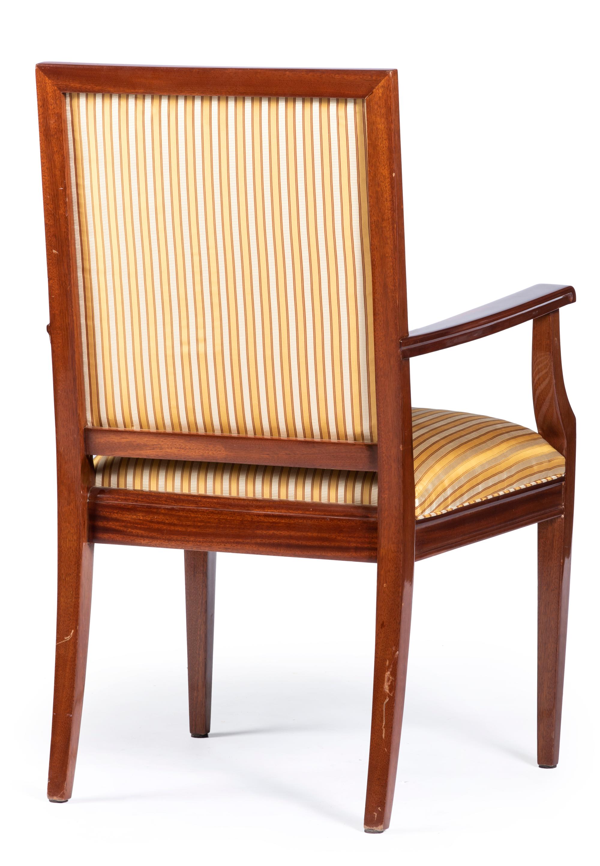 A Federal Style Mahogany Armchair