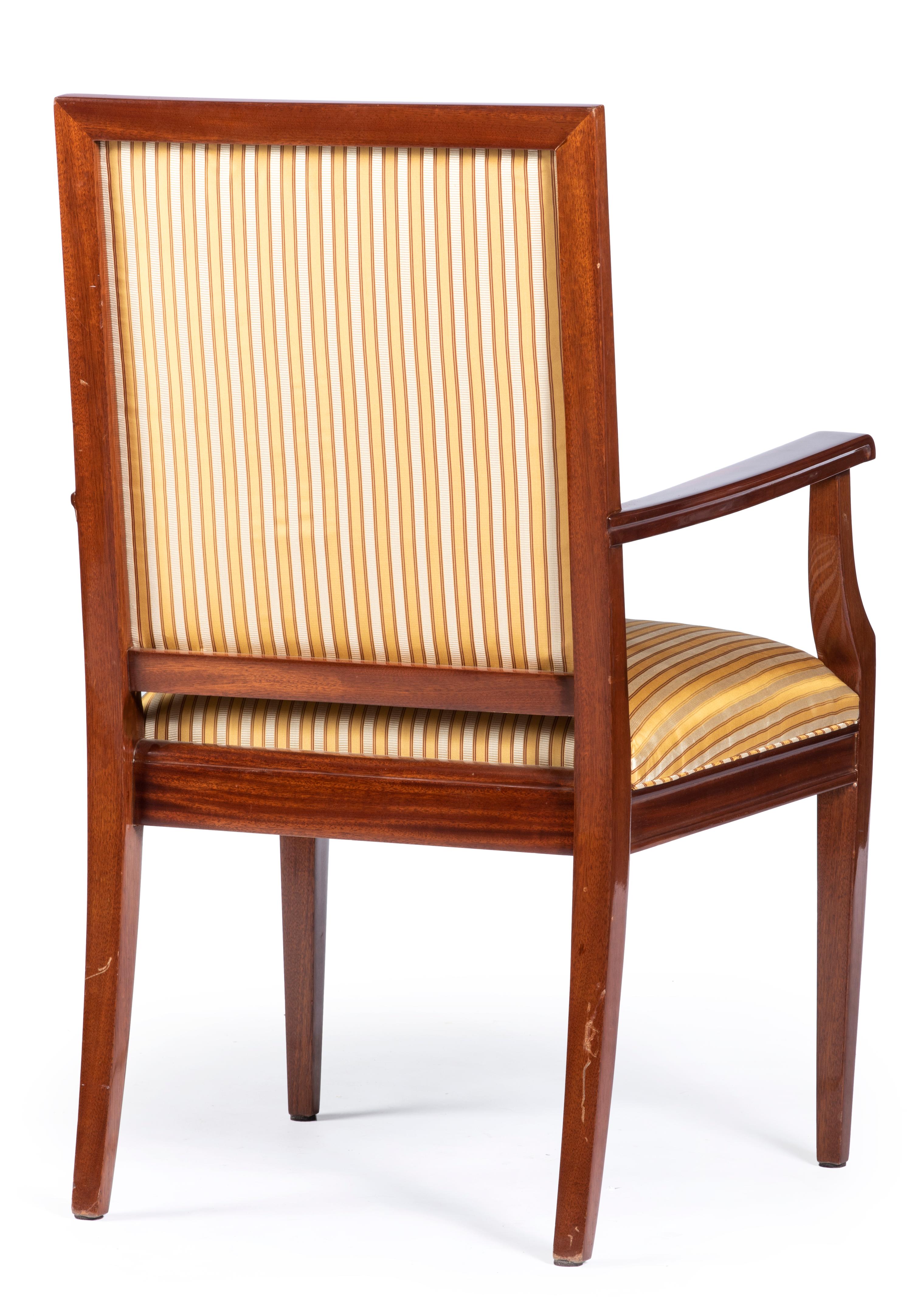 A Federal Style Mahogany Armchair