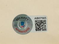 A Walter Payton Signed Autograph Document During His Last NFL Season (Beckett Authentication Services BAS Certified),