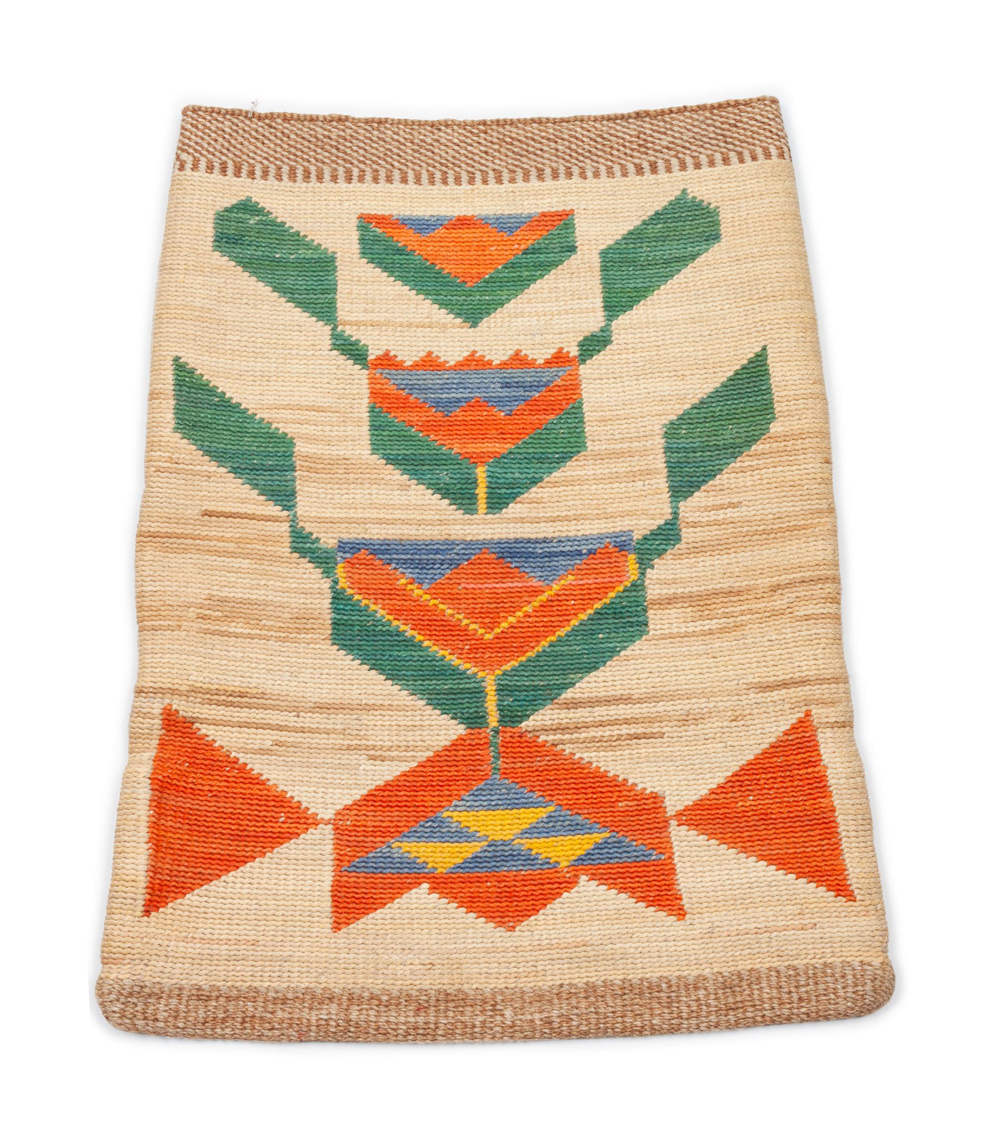 Nez Perce Corn Husk Flat Bags, Group of Two