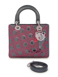 Christian Dior Small Lady Dior Bag by Anselm Reyle, 2011