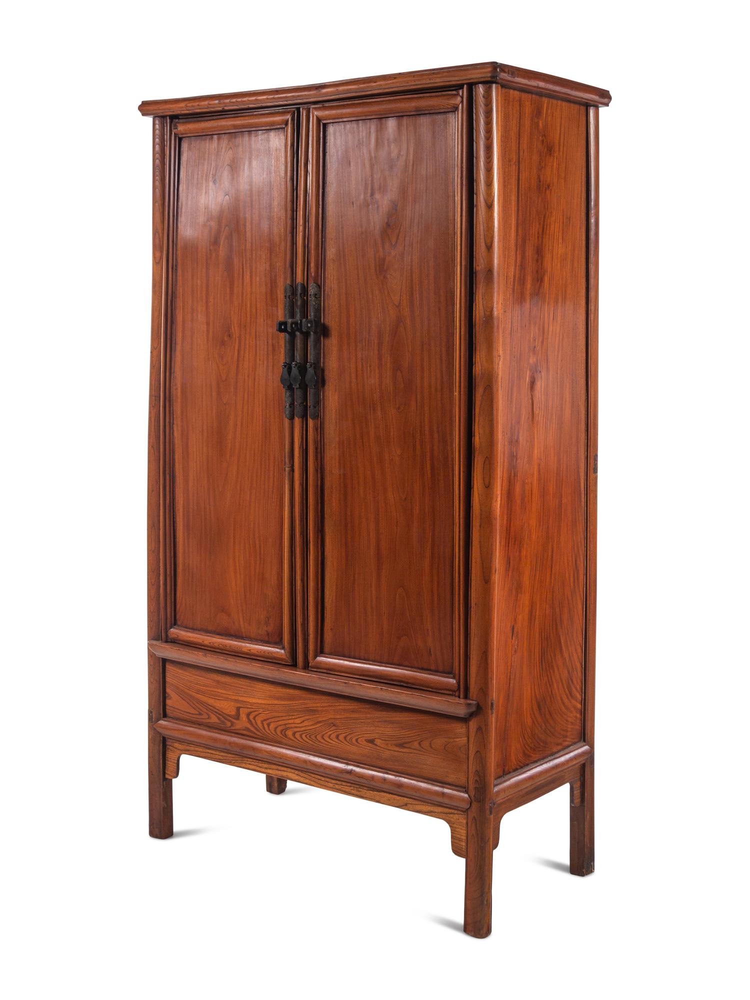 A Large Jumu Round-Corner Cabinet, Yuanjiaogui