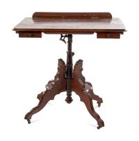 A Victorian Adjustable Table