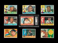 A Complete Set of 1960 Topps Baseball Cards (572/572),