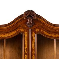A Dutch Marquetry Bookcase