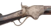 Rare Hawken Marked Spencer Carbine Alteration to Heavy Barreled Plains Rifle