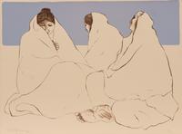 Complete Portfolio of Five Prints , Homage to Navajo Women , edition 23/70