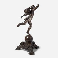 Frederick William MacMonnies (American, 1863–1937) Running Cupid and Standing Cupid (The Pair)
