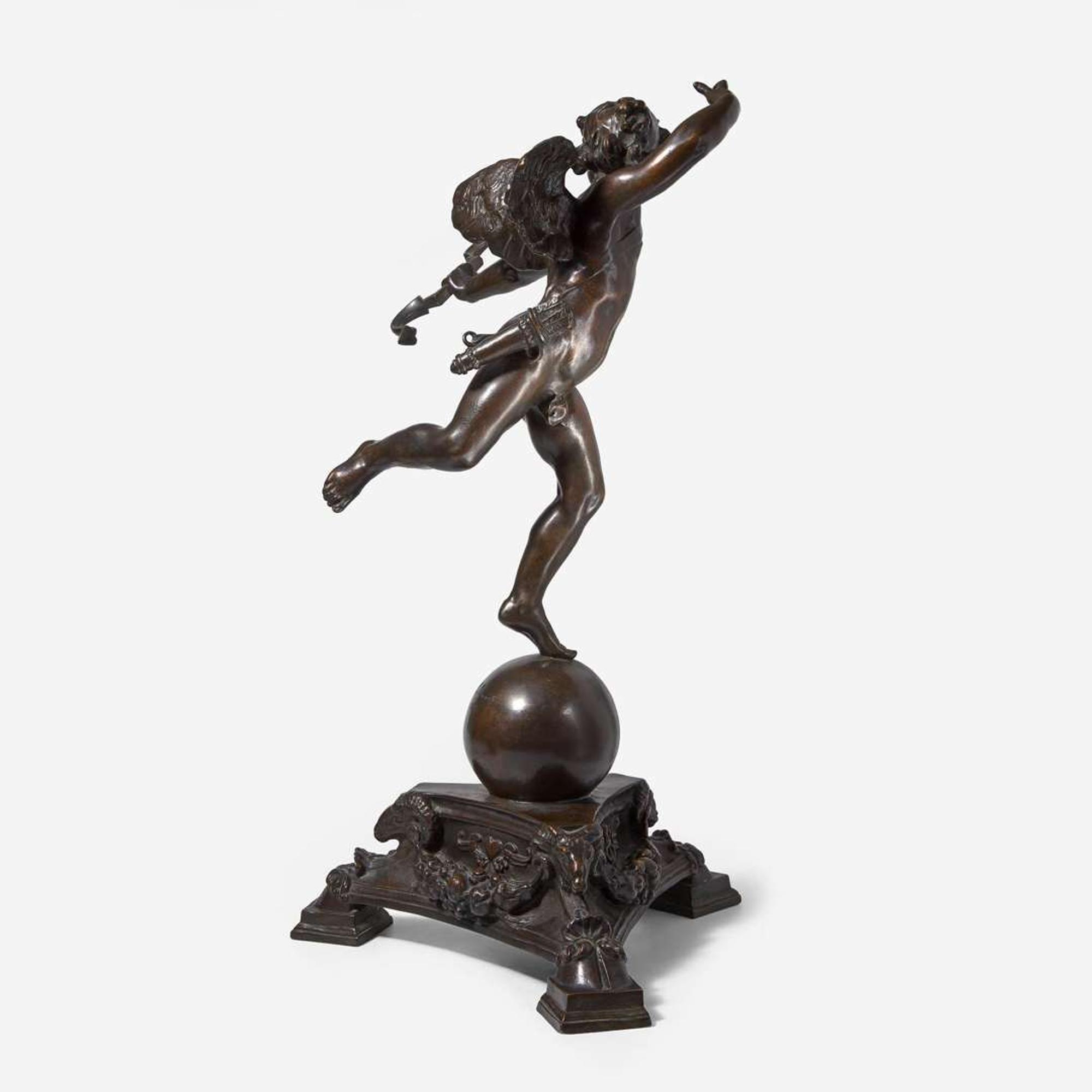 Frederick William MacMonnies (American, 1863–1937) Running Cupid and Standing Cupid (The Pair)