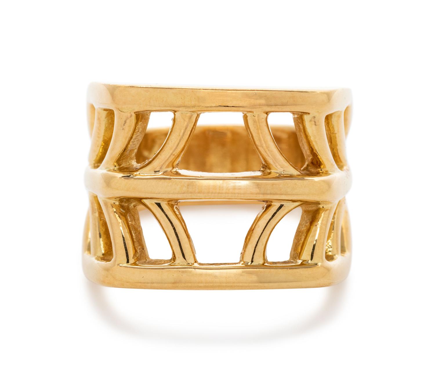 YELLOW GOLD RING