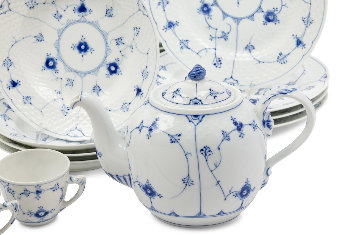 A Bing & Grondahl Porcelain Dinner Service