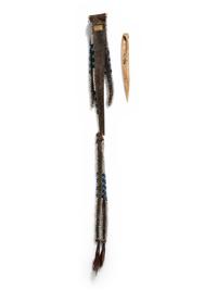 Cheyenne Beaded Hide Awl Case