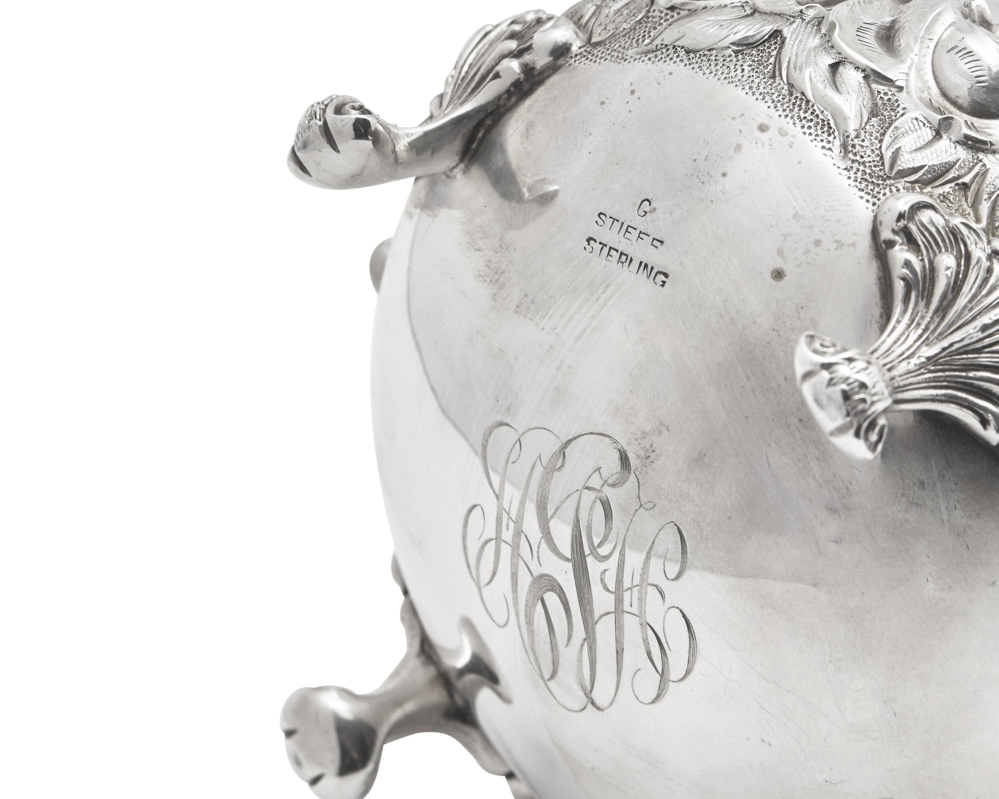 An American Silver Five-Piece Coffee Service