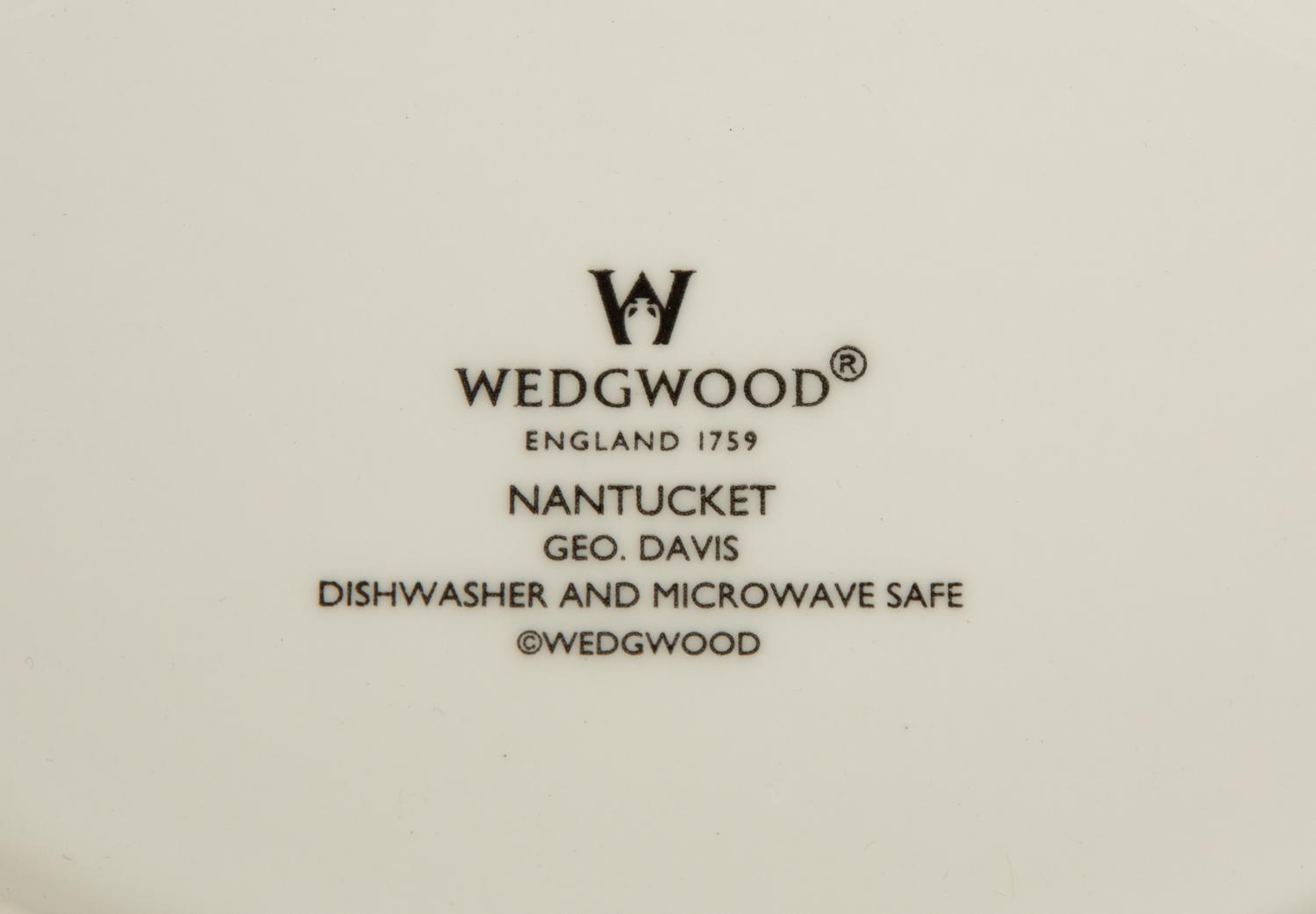 A Wedgwood Porcelain Partial Dinner Service — 20TH/21ST CENTURY