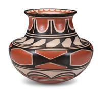 Polychrome Pottery Jar